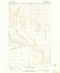 preview thumbnail of historical topo map of Liberty County, MT in 1964