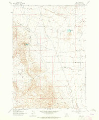 Download a high-resolution, GPS-compatible USGS topo map for Bond, MT (1964 edition)