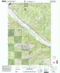 Download a high-resolution, GPS-compatible USGS topo map for Bonner, MT (2003 edition)