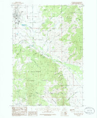 Download a high-resolution, GPS-compatible USGS topo map for Boulder East, MT (1986 edition)