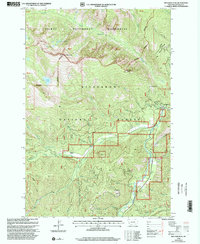 Download a high-resolution, GPS-compatible USGS topo map for Boulder Peak, MT (2002 edition)