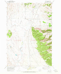 Download a high-resolution, GPS-compatible USGS topo map for Bowler, MT (1972 edition)