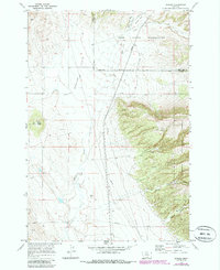 Download a high-resolution, GPS-compatible USGS topo map for Bowler, MT (1986 edition)