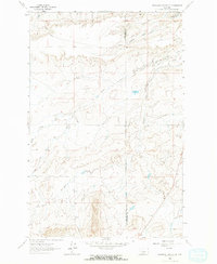 Download a high-resolution, GPS-compatible USGS topo map for Bowmans Corners NE, MT (1965 edition)