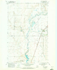 Download a high-resolution, GPS-compatible USGS topo map for Box Elder, MT (1972 edition)