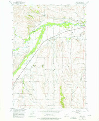 Download a high-resolution, GPS-compatible USGS topo map for Boyd, MT (1976 edition)
