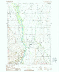 Download a high-resolution, GPS-compatible USGS topo map for Bozeman Hot Springs, MT (1988 edition)