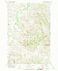 Download a high-resolution, GPS-compatible USGS topo map for Brandenberg, MT (1974 edition)