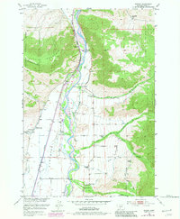 Download a high-resolution, GPS-compatible USGS topo map for Brisbin, MT (1981 edition)
