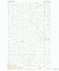 Download a high-resolution, GPS-compatible USGS topo map for Brockway, MT (1983 edition)