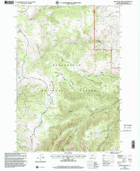 Download a high-resolution, GPS-compatible USGS topo map for Broomtail Ridge, MT (2002 edition)