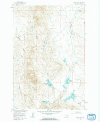 Download a high-resolution, GPS-compatible USGS topo map for Brown Coulee, MT (1962 edition)