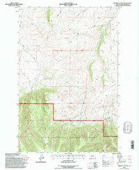 Download a high-resolution, GPS-compatible USGS topo map for Browns Canyon, MT (1997 edition)