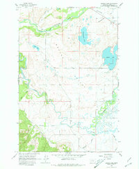 Download a high-resolution, GPS-compatible USGS topo map for Browns Lake, MT (1981 edition)