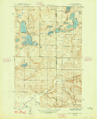 1948 Map of Brush Lake