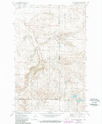 Download a high-resolution, GPS-compatible USGS topo map for Brush Mountain, MT (1989 edition)