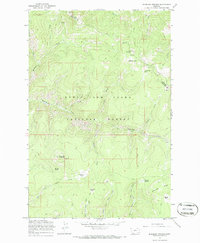 preview thumbnail of historical topo map of Meagher County, MT in 1967