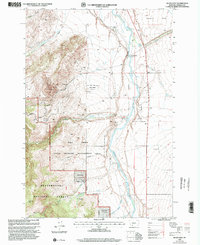 Download a high-resolution, GPS-compatible USGS topo map for Bucks Nest, MT (2002 edition)
