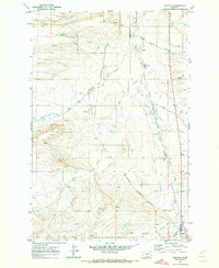 Download a high-resolution, GPS-compatible USGS topo map for Buffalo, MT (1973 edition)