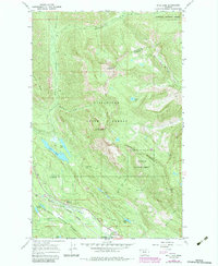 Download a high-resolution, GPS-compatible USGS topo map for Bull Lake, MT (1984 edition)