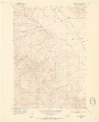 Download a high-resolution, GPS-compatible USGS topo map for Burns Mountain, MT (1954 edition)