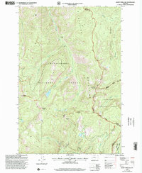 Download a high-resolution, GPS-compatible USGS topo map for Burnt Fork Lake, MT (2002 edition)