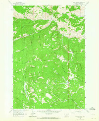 Download a high-resolution, GPS-compatible USGS topo map for Burnt Mountain, MT (1964 edition)