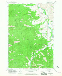 Download a high-resolution, GPS-compatible USGS topo map for Burnt Ridge, MT (1968 edition)