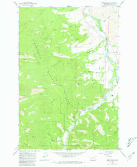 Download a high-resolution, GPS-compatible USGS topo map for Burnt Ridge, MT (1981 edition)