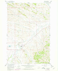Download a high-resolution, GPS-compatible USGS topo map for Busby, MT (1978 edition)