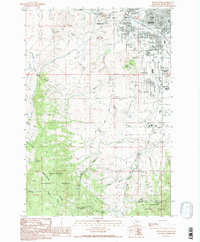 Download a high-resolution, GPS-compatible USGS topo map for Butte South, MT (1989 edition)