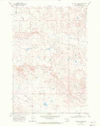 Download a high-resolution, GPS-compatible USGS topo map for Butterfly Creek, MT (1972 edition)