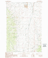 Download a high-resolution, GPS-compatible USGS topo map for Buxton, MT (1989 edition)