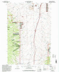 Download a high-resolution, GPS-compatible USGS topo map for Buxton, MT (1998 edition)