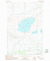 preview thumbnail of historical topo map of Teton County, MT in 1987
