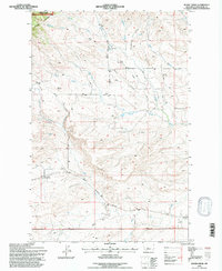 Download a high-resolution, GPS-compatible USGS topo map for Byrne Creek, MT (1997 edition)