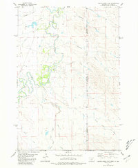 Download a high-resolution, GPS-compatible USGS topo map for Cactus Creek East, MT (1981 edition)