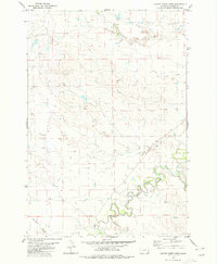Download a high-resolution, GPS-compatible USGS topo map for Cactus Creek West, MT (1980 edition)