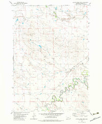 Download a high-resolution, GPS-compatible USGS topo map for Cactus Creek West, MT (1983 edition)