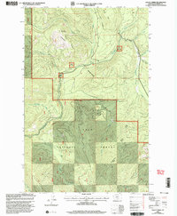 Download a high-resolution, GPS-compatible USGS topo map for Calico Creek, MT (2003 edition)