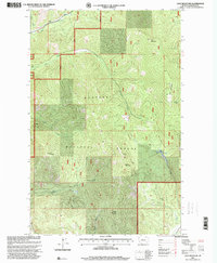 Download a high-resolution, GPS-compatible USGS topo map for Calx Mountain, MT (2000 edition)