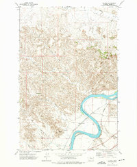 Download a high-resolution, GPS-compatible USGS topo map for Calypso, MT (1975 edition)