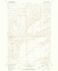 Download a high-resolution, GPS-compatible USGS topo map for Camp Four, MT (1973 edition)