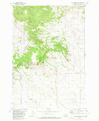 Download a high-resolution, GPS-compatible USGS topo map for Camp Needmore, MT (1980 edition)