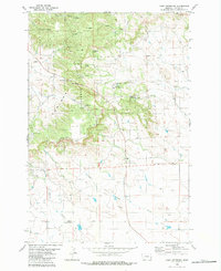 Download a high-resolution, GPS-compatible USGS topo map for Camp Needmore, MT (1980 edition)