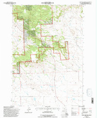 Download a high-resolution, GPS-compatible USGS topo map for Camp Needmore, MT (1996 edition)