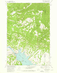 preview thumbnail of historical topo map of Lewis and Clark County, MT in 1972