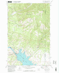 Download a high-resolution, GPS-compatible USGS topo map for Canyon Ferry, MT (1976 edition)