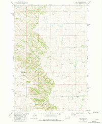Download a high-resolution, GPS-compatible USGS topo map for Cap Rock, MT (1981 edition)