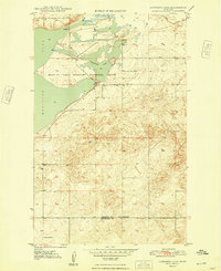 Download a high-resolution, GPS-compatible USGS topo map for Capeneys Lake, MT (1948 edition)